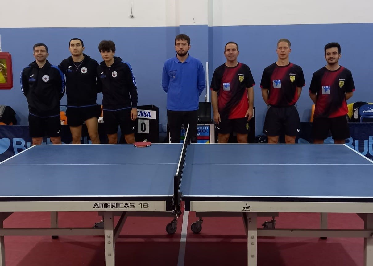 Serie A2 maschile TT Città di Siracusa batte in casa TT Vita 2025 2026