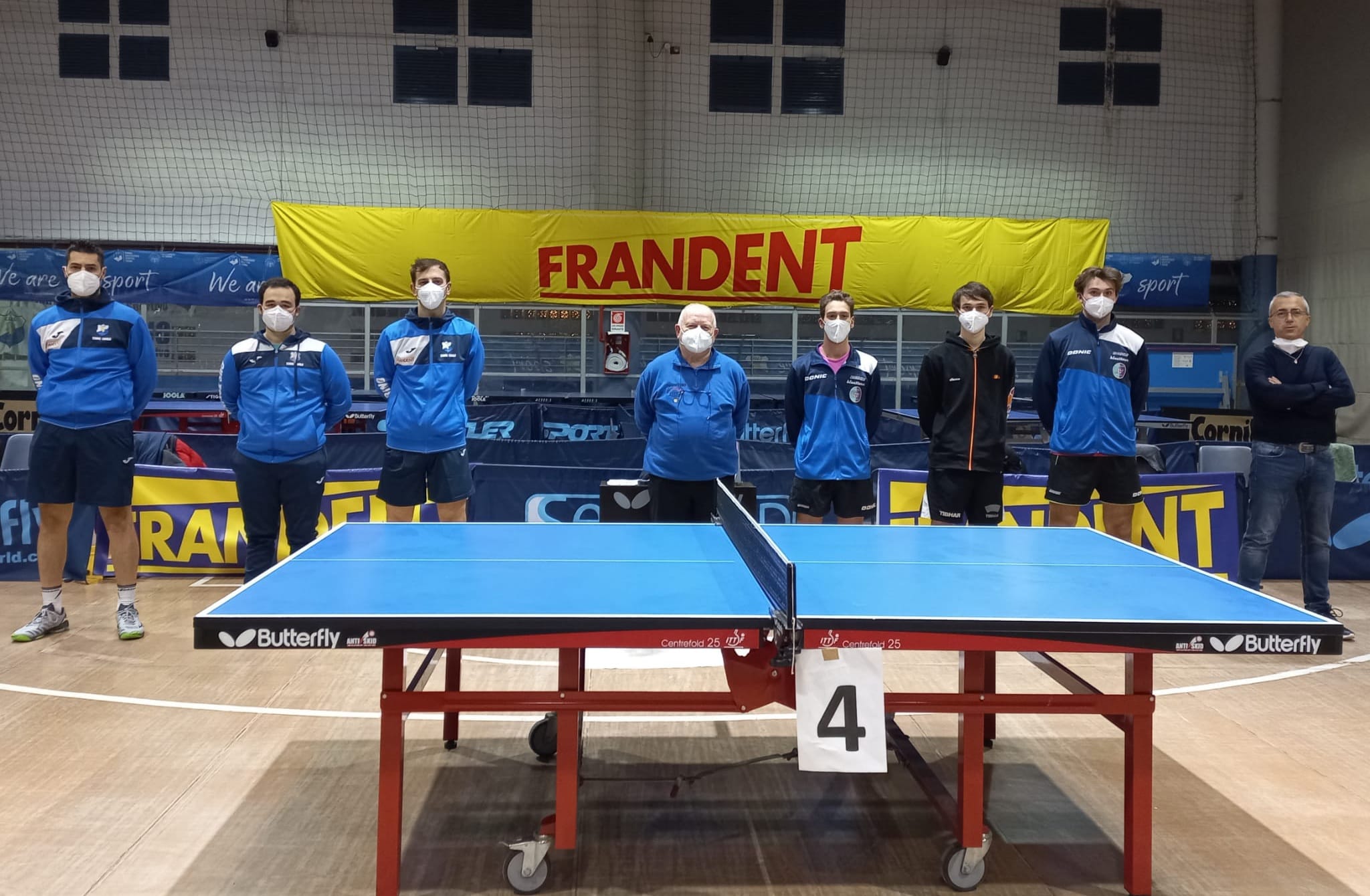 Serie A2 maschile TT Genova vince in casa di Frandent Group 2021 2022
