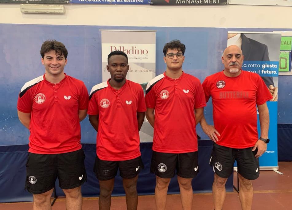 Serie A2 maschile Tennistavolo Torre del Greco 2023 2024