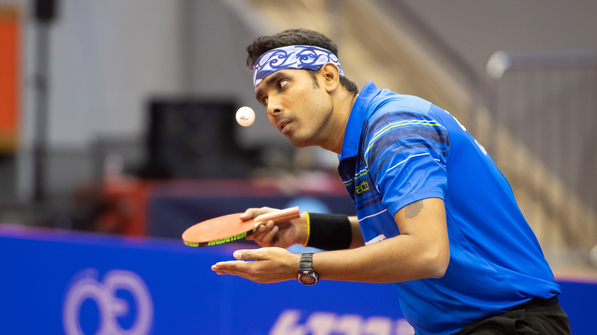 Sharath Kamal Achanta vince Challenge Plus Oman Open 2020
