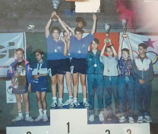 Simone ed Emanuele Leto campioni italiani a squadre Ragazzi nel 1997
