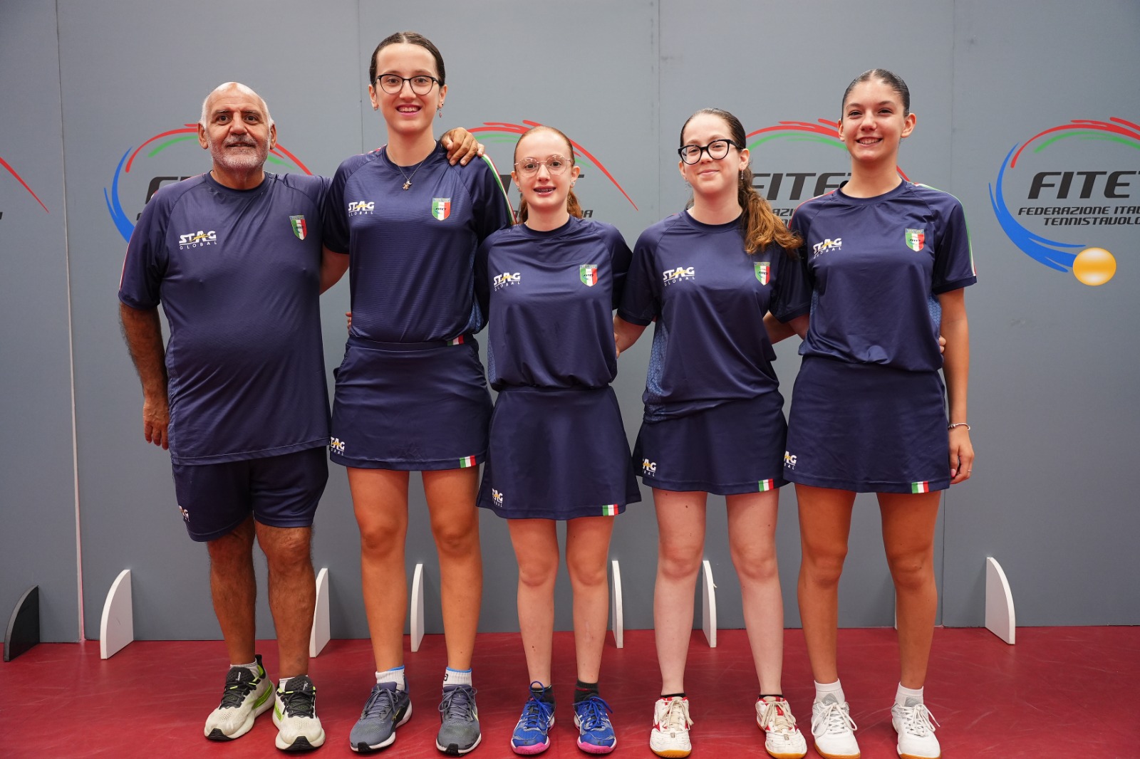 Squadra Under 15 femminile per i Campionati Europei Giovanili di Gondomar 2026