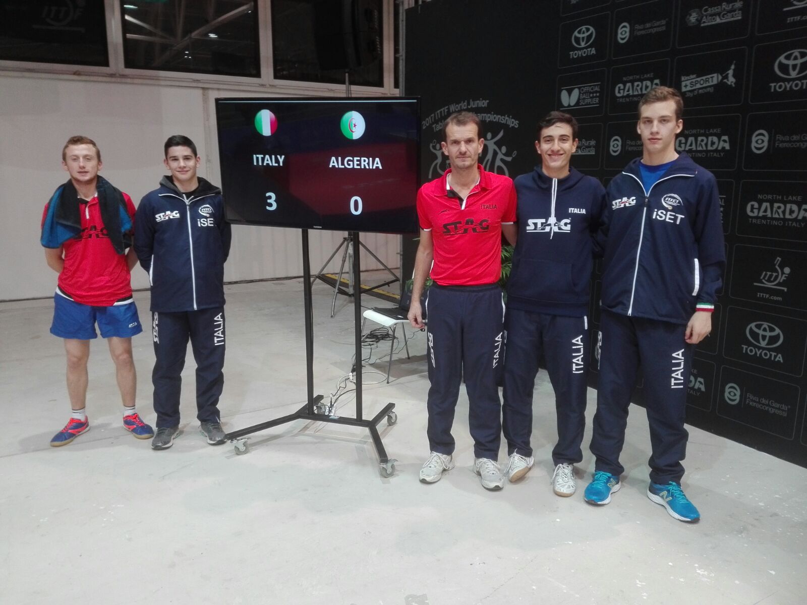 Squadra azzurra maschile