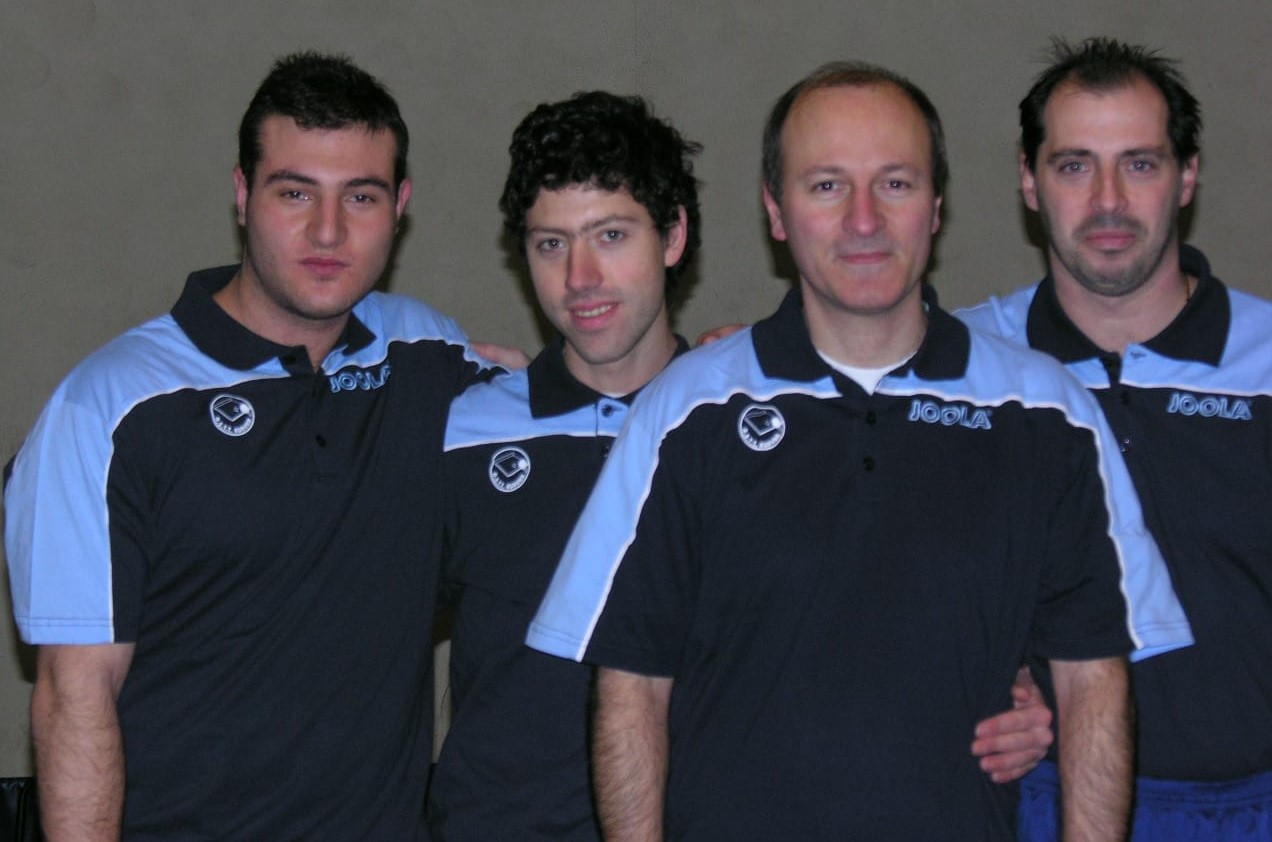Squadra di D1 2005 2006 da sinistra Campolo De Bellis Marra e Colantoni foto 5