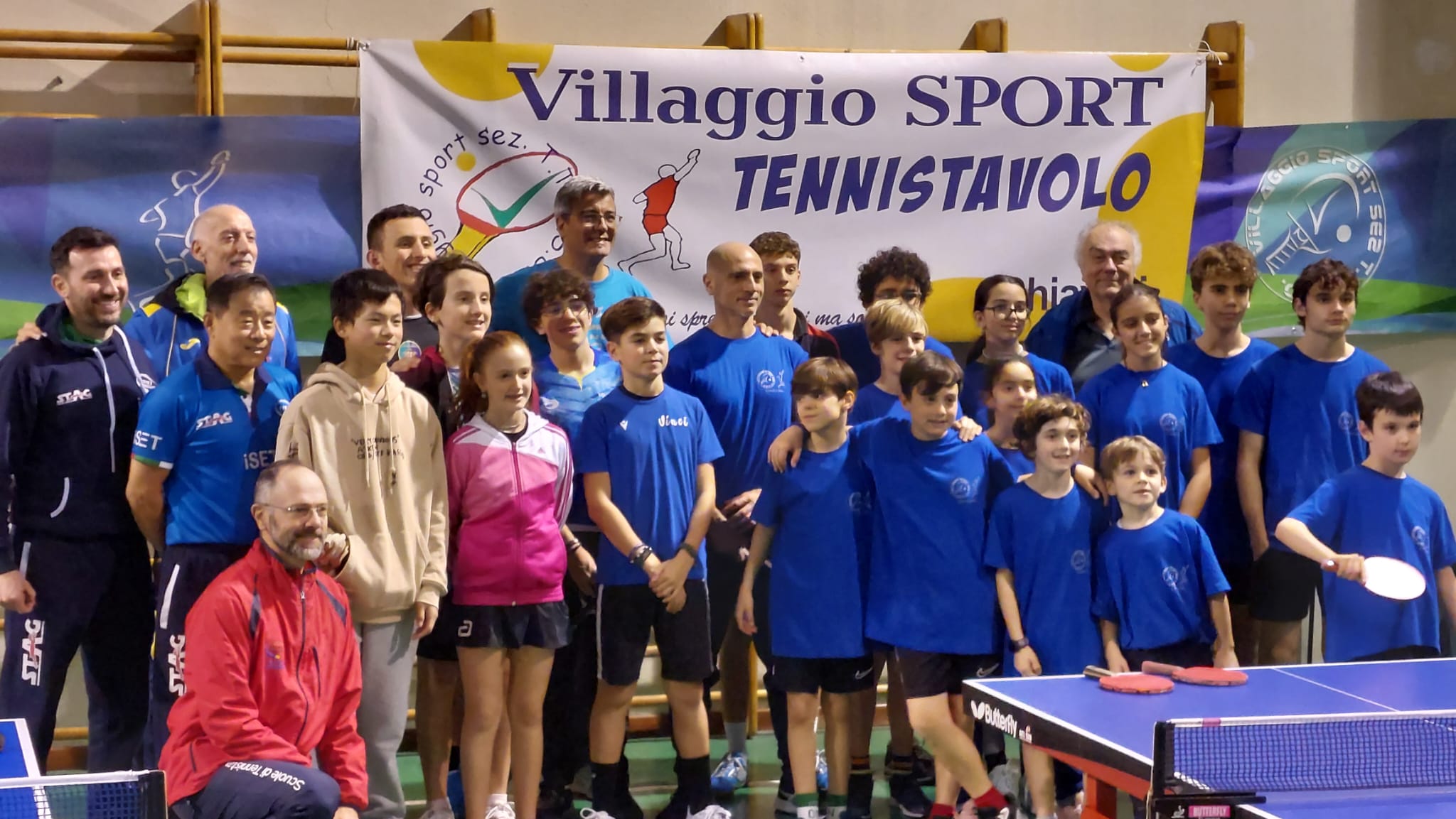Stage FITeT Liguria Scuole di Tnnistavolo a Chiavari 27 dicembre 2023