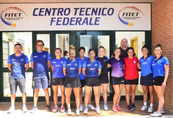 Stage Nazionale assoluta femminile con la Croazia a Terni agosto 2022 prima degli Europei