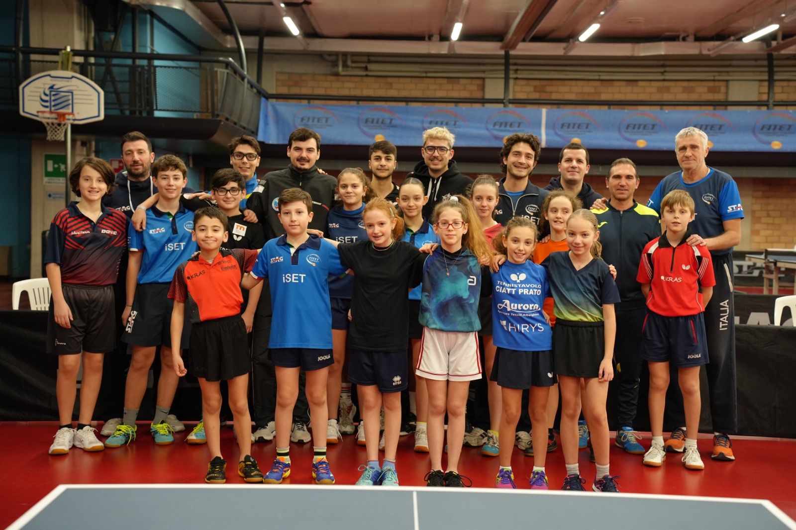 Stage Nazionali Under 13 e Under 11 femminile e maschile 3 6 gennaio 2023 a Terni