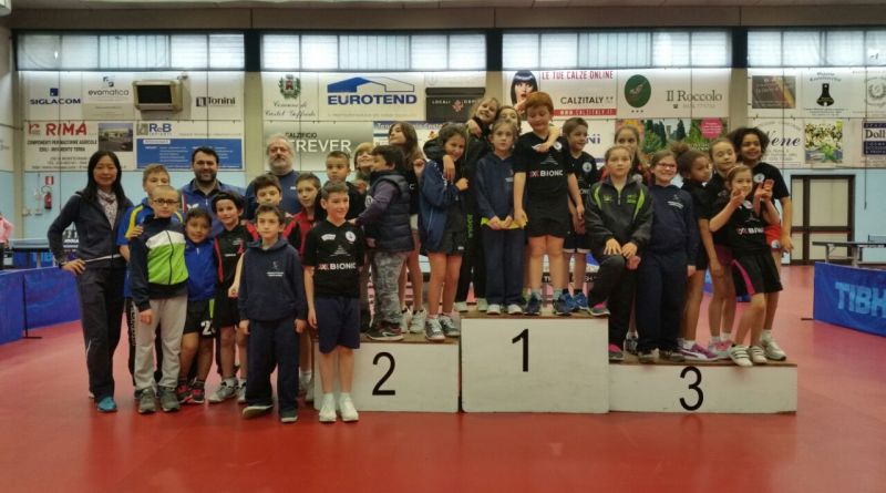 Stage Ping Pong Kids Lombardia 2017