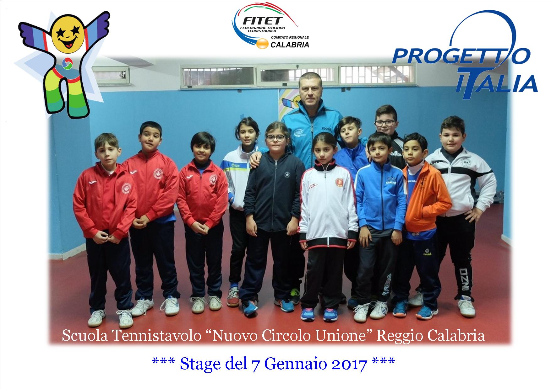 Stage Progetto Italia Calabria 7 gennaio 2017