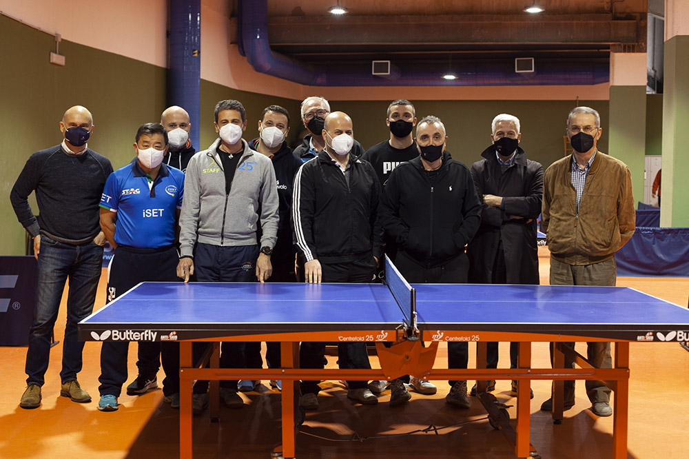 Stage Scuole di Tennistavolo a Roma tecnici e dirigenti