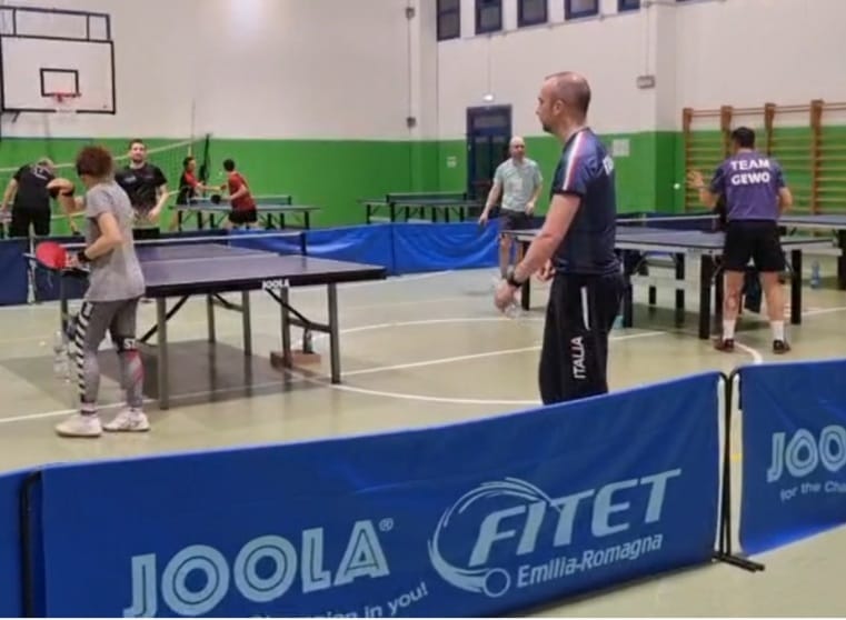Stage Scuole di Tennistavolo al TT Nettuno febbraio 2026 Emmanuele Delsante