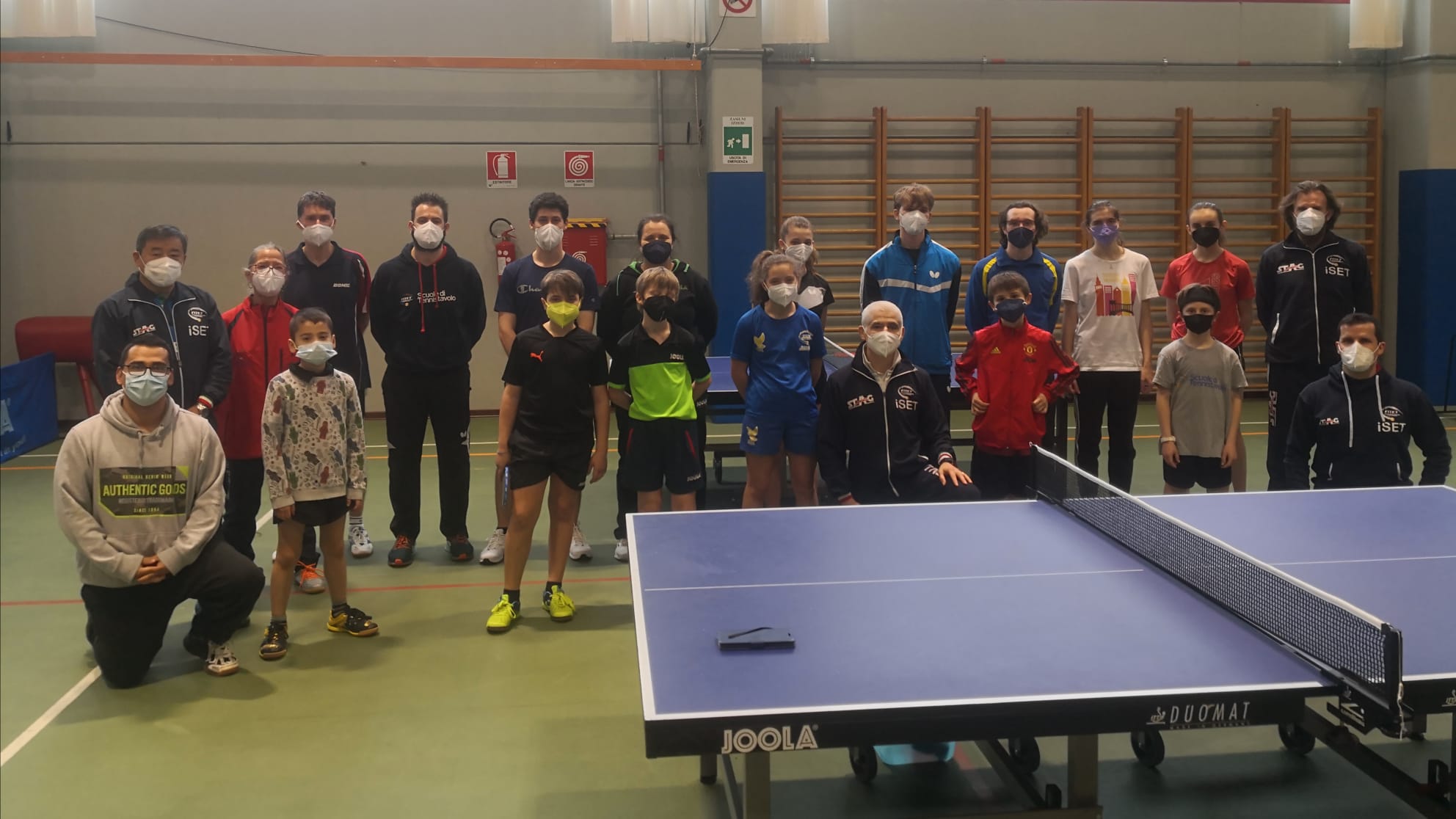 Stage Tour di Tennistavolo seconda tappa a Sgonico 19 febbraio 2022