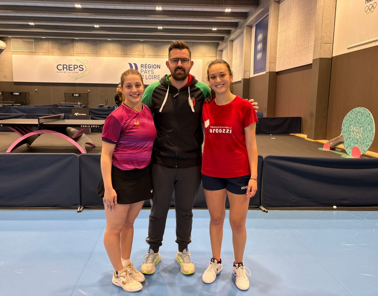 Stage al Pôle France di Nantes dal 18 al 23 maggio 2025 per Nicole Arlia e Miriam Carnovale con il tecnico Hugo Berger