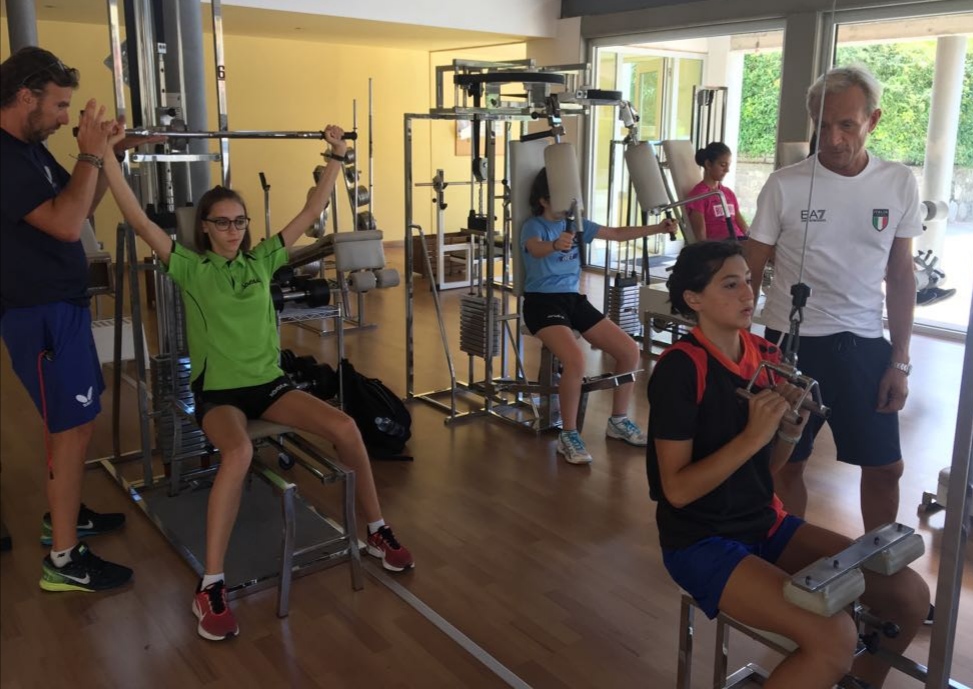 Stage femminile assoluto e cadette Angolo Terme luglio 2018