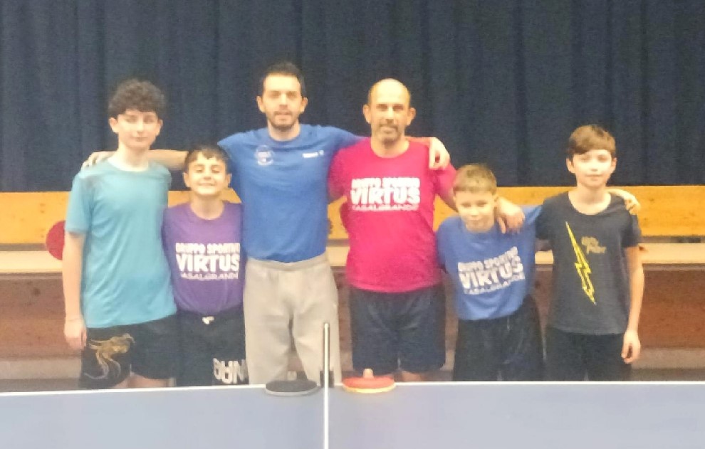 Stage giovanile FITeT Emilia Romagna a Casalgrande gennaio 2026