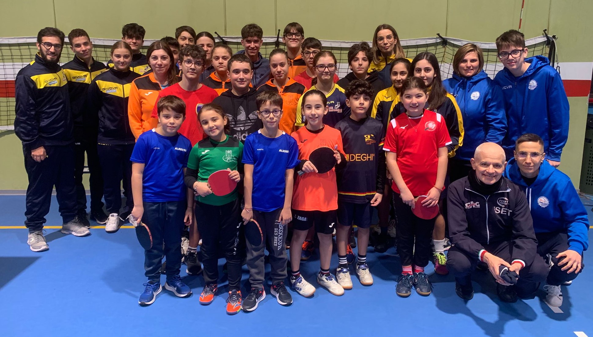 Stage giovanile FITeT Puglia a Molfetta 28 dicembre 2024