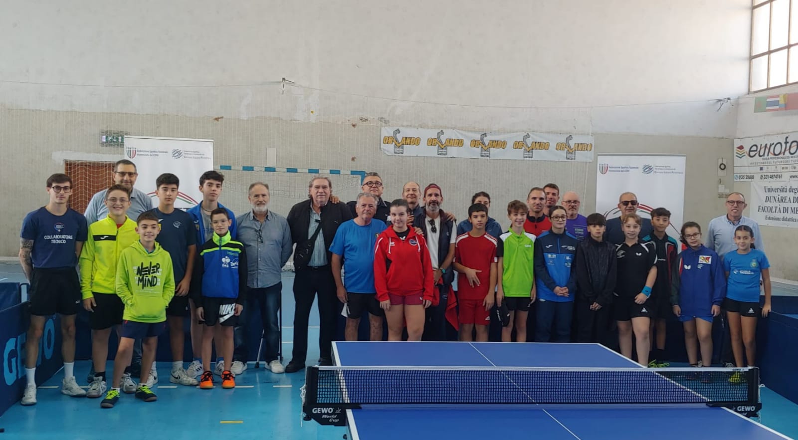 Stage giovanile FITeT Sicilia a Enna 2 novembre 2024
