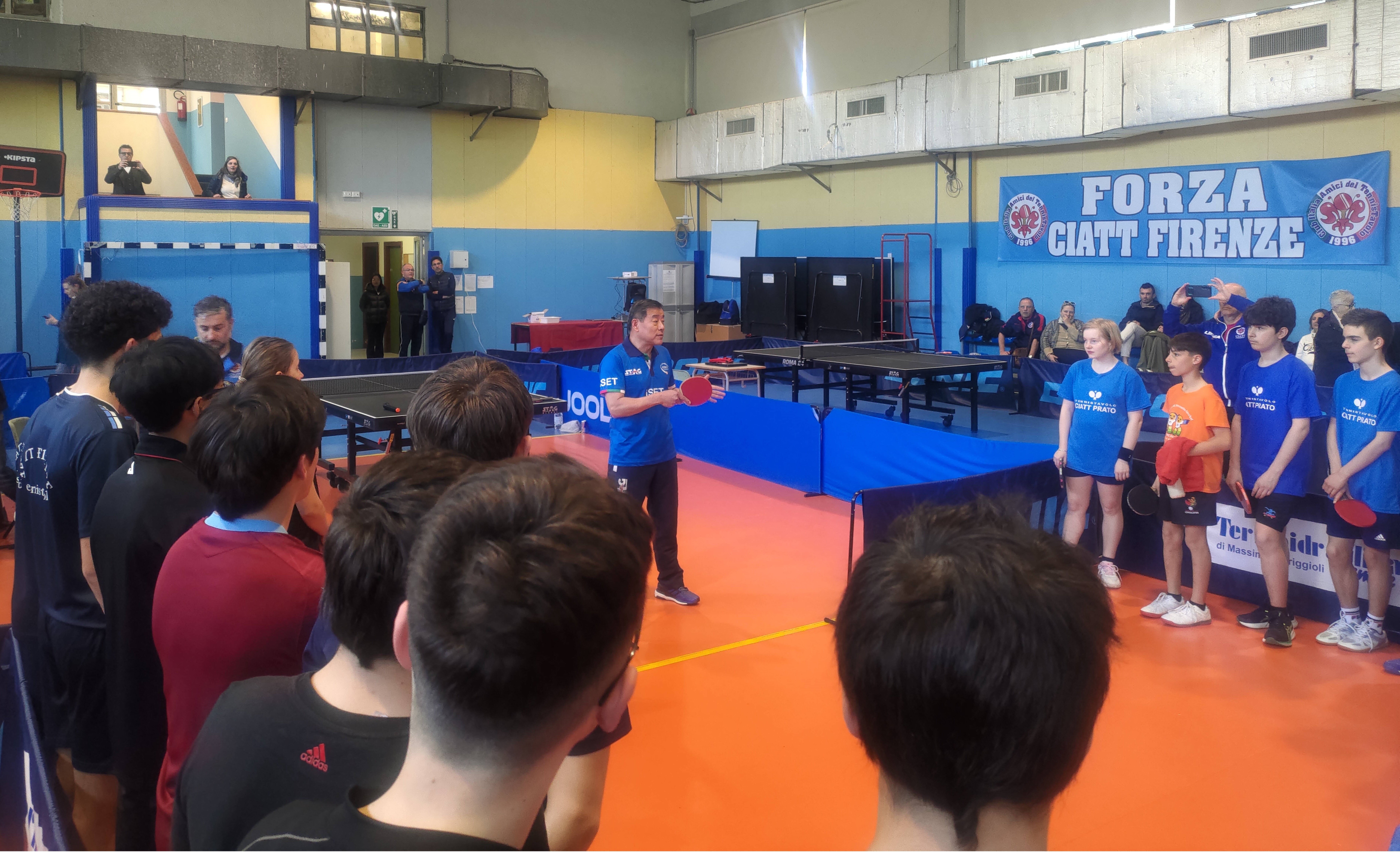 Stage giovanile FITeT Toscana con Yang Min a Firenze 6 aprile 2026 attività