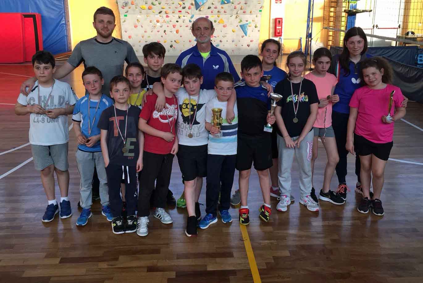 Stage giovanile Molise Ping Pong Kids aprile 2018 ok