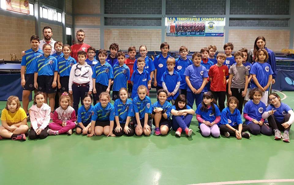 Stage giovanile Puglia Ping Pong Kids aprile 2018 ok