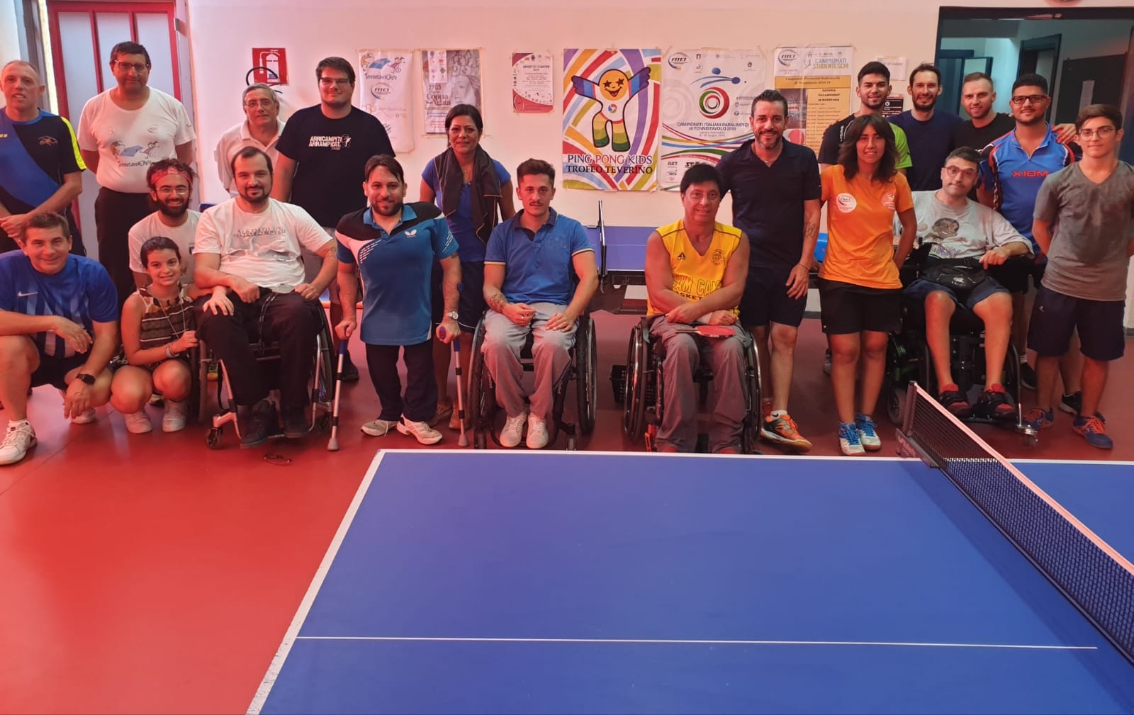 Stage paralimpico Sicilia a Catania 31 agosto 1 settembre 2019