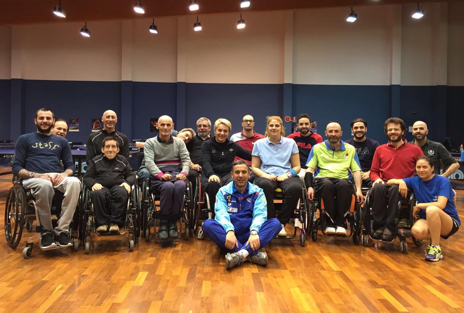 Stage paralimpico a Verona 26 28 febbraio 2016