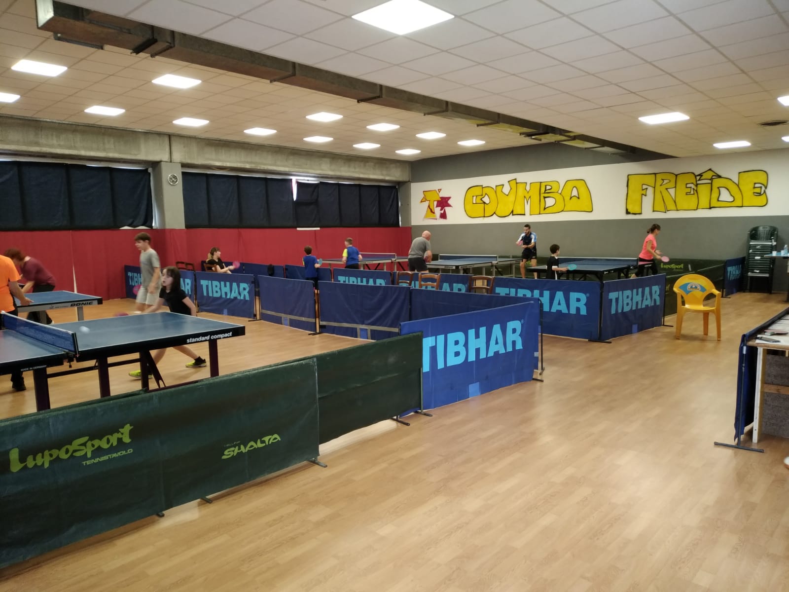 TTX Cup 2023 tappa di Aosta panoramica dei tavoli