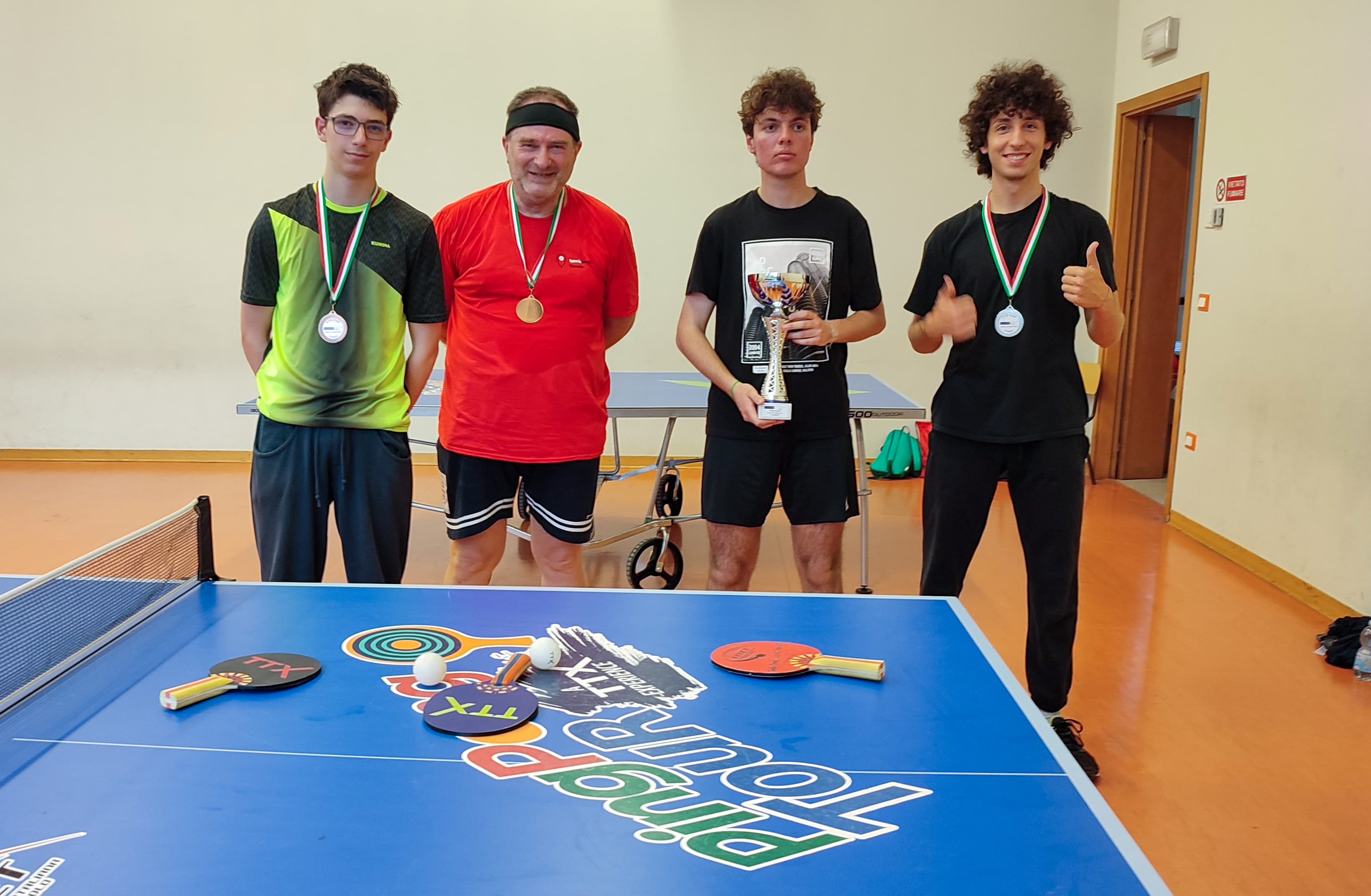 TTX Cup 2024 tappa di Foligno 24 maggio 2024 il podio del torneo ufficiale
