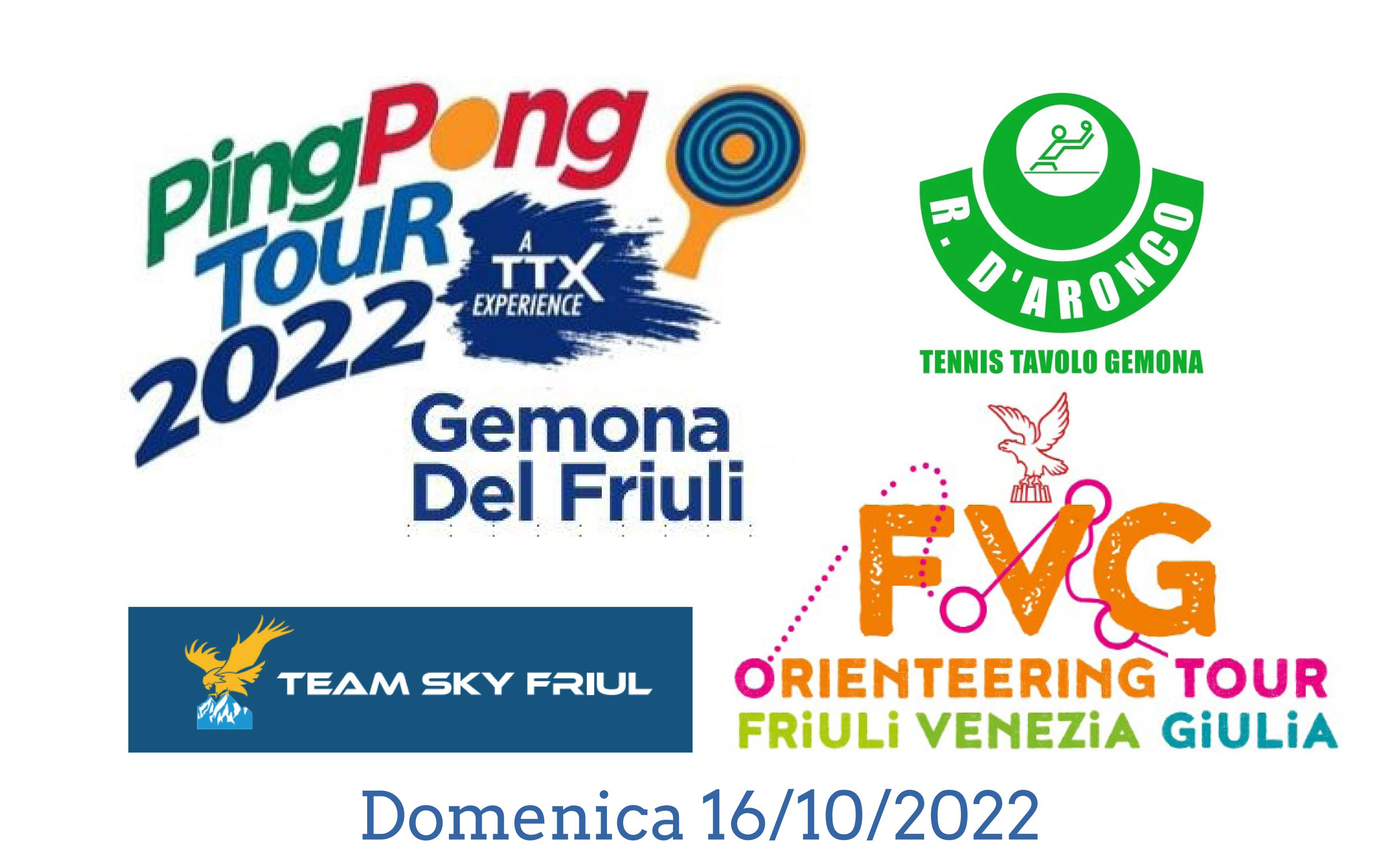 TTX Ping Pong Summer Tour 2022 tappa di Gemona del Friuli banner