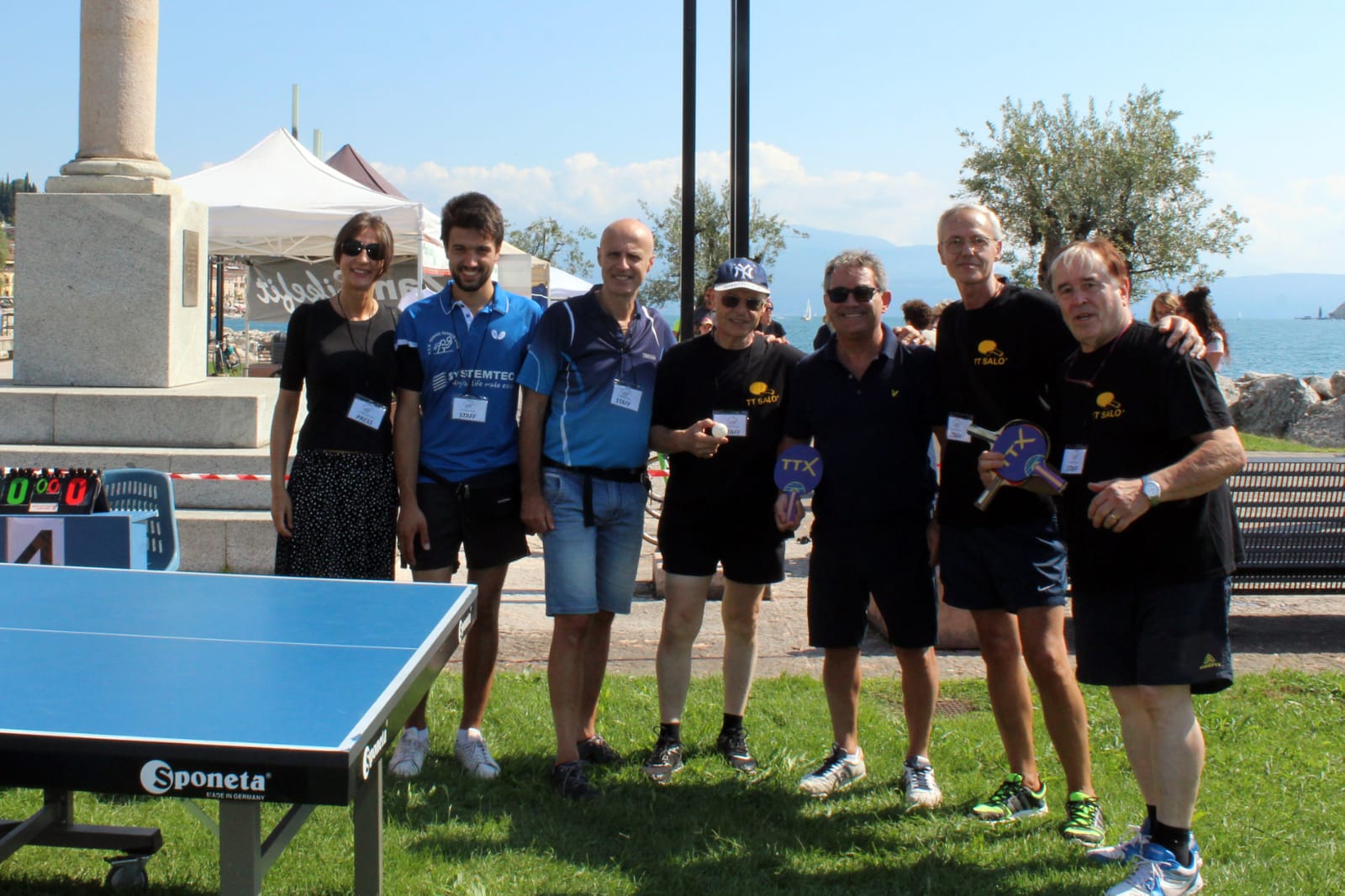 TTX Ping Pong Summer Tour 2022 tappa di Salò gruppo degli organizzatori