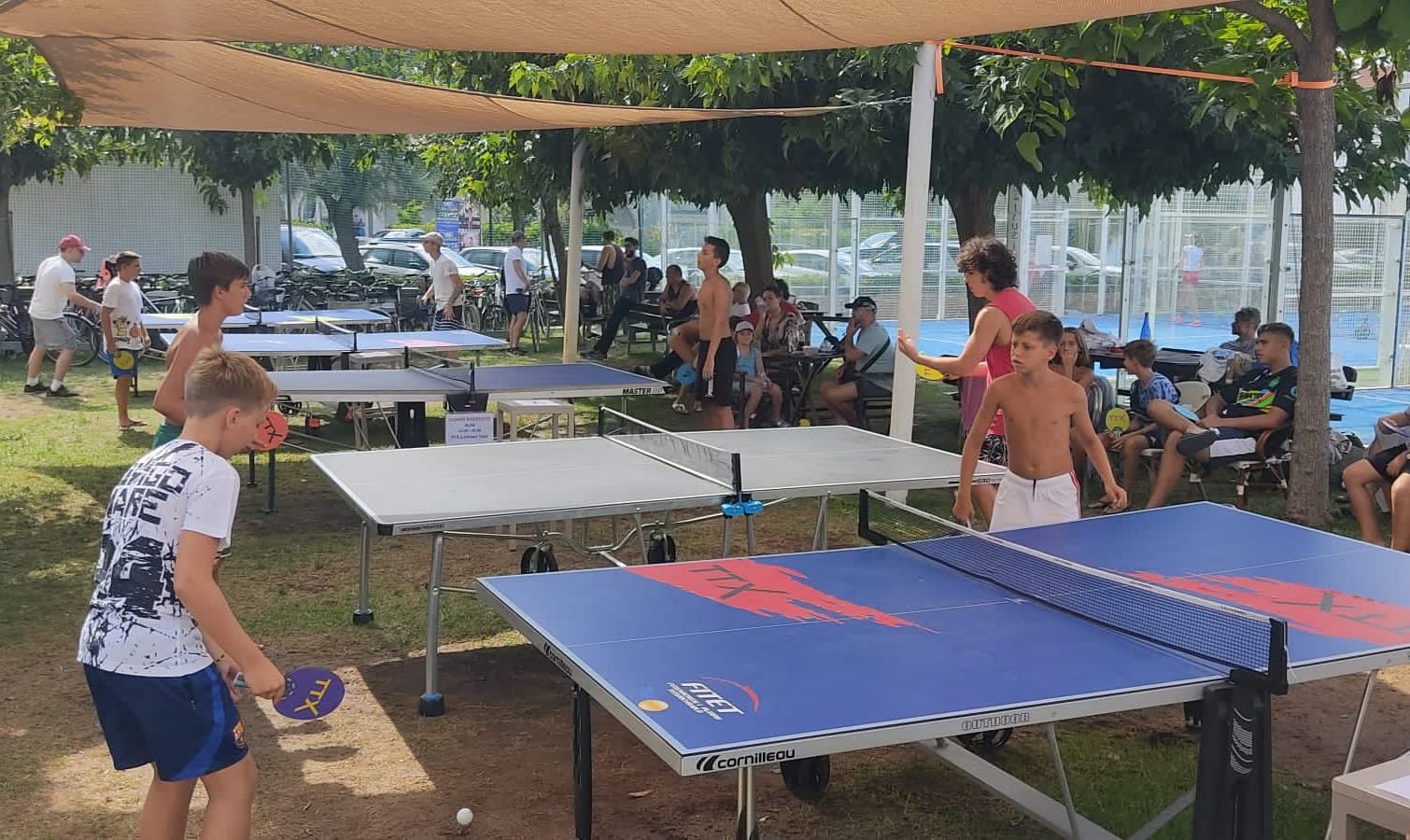TTX Summer Tour 2023 tappa di Cervia panoramica dei tavoli al Fantini Club