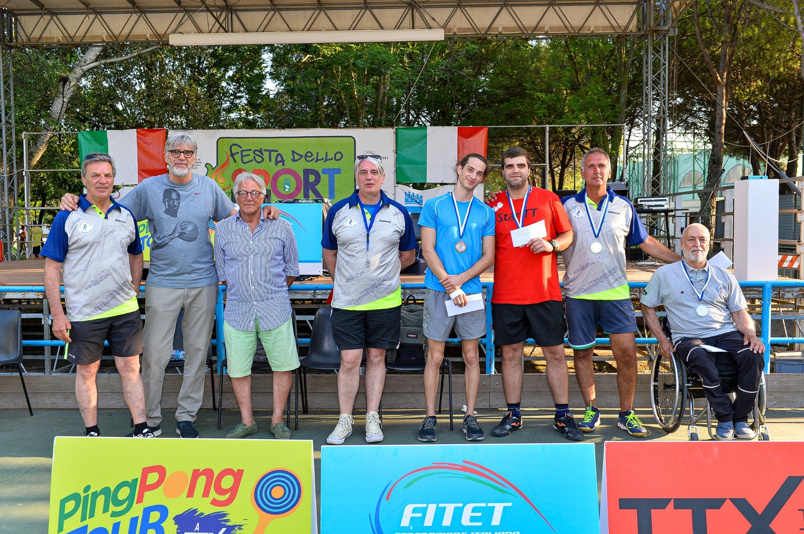 TTX Summer Tour 2023 tappa di Monfalcone il podio del torneo ufficiale