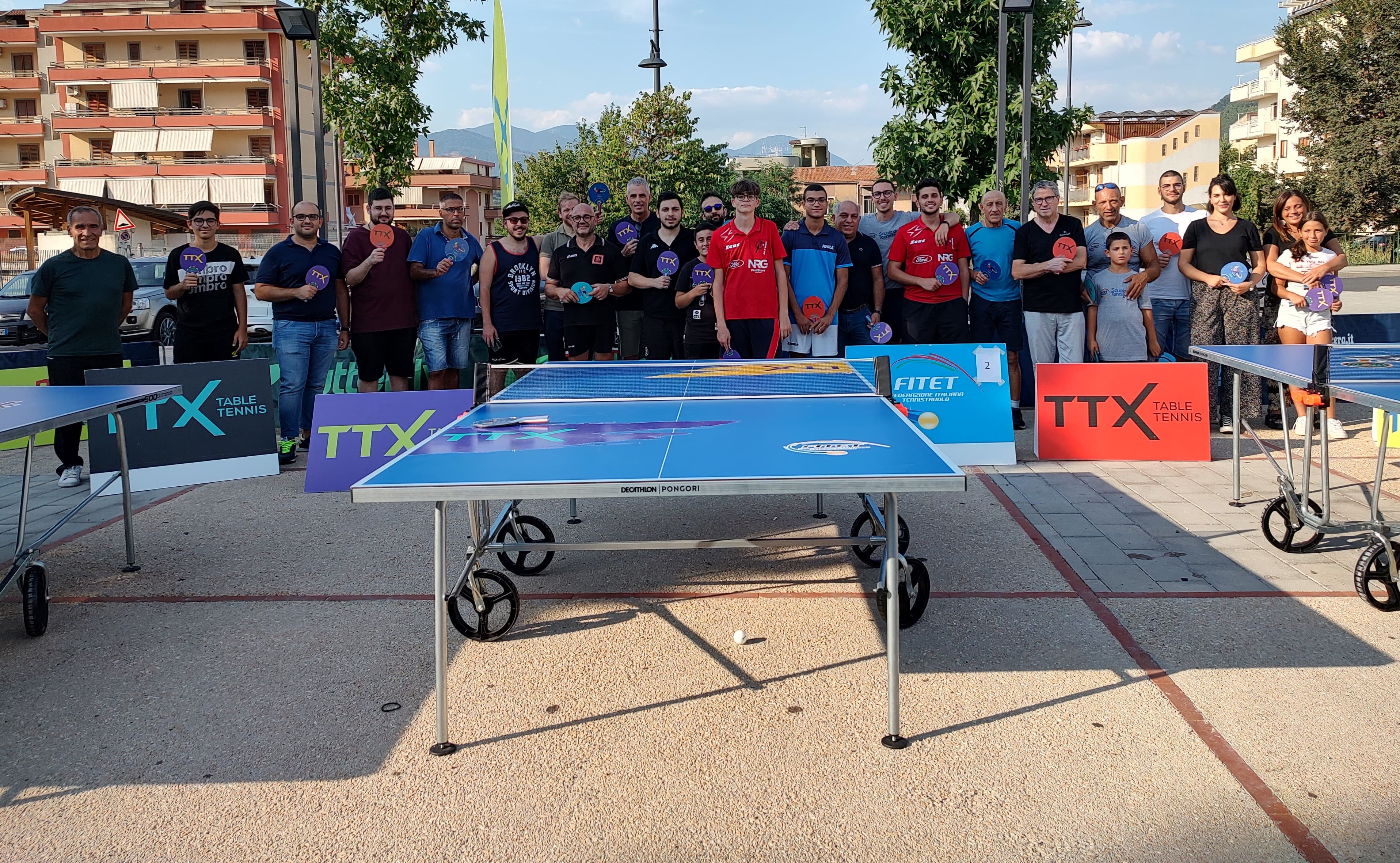 TTX Summer Tour 2023 tappa di Nocera Superiore gruppo di organizzatori e partecipanti