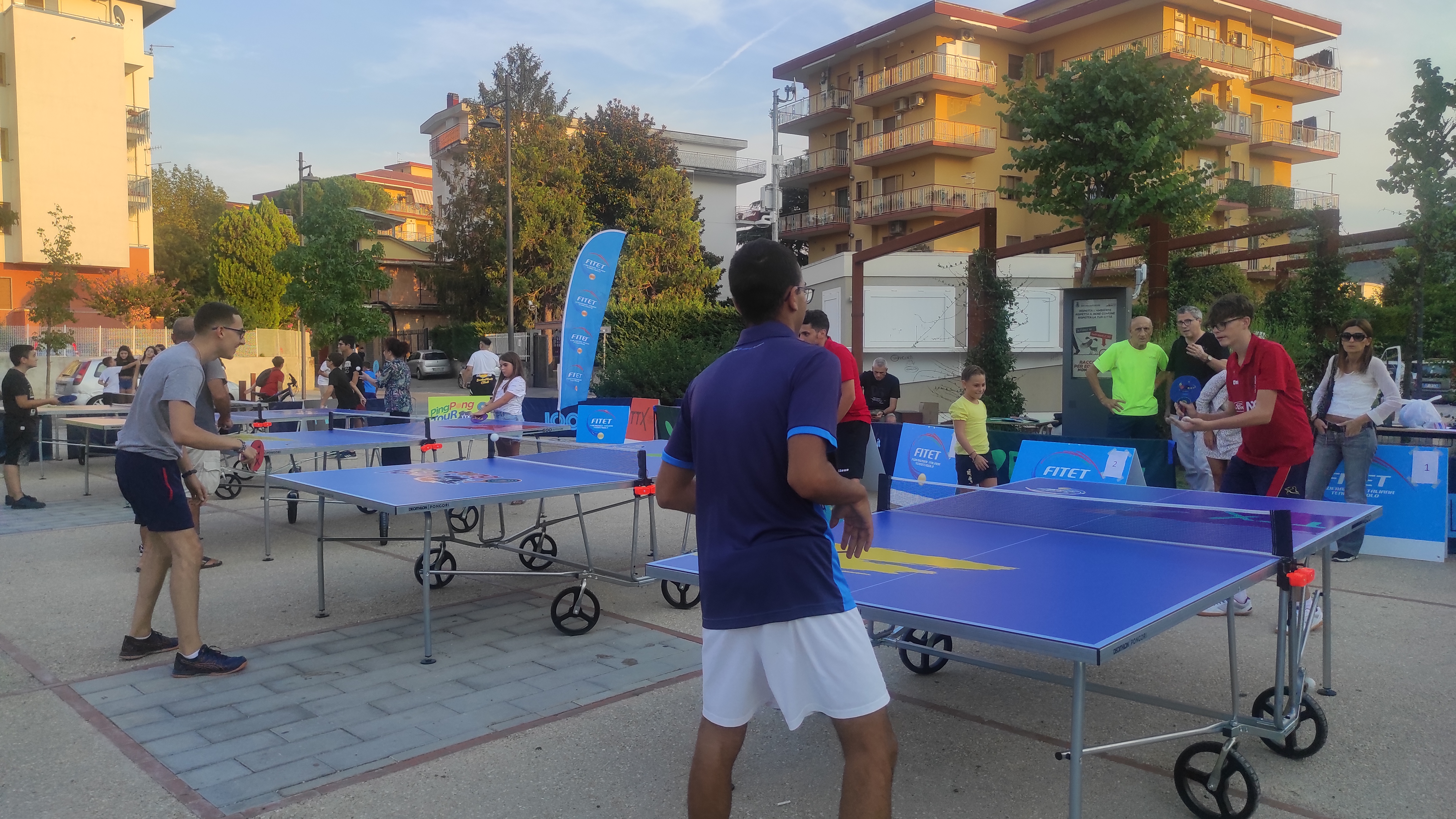 TTX Summer Tour 2023 tappa di Nocera Superiore panoramica dei tavoli