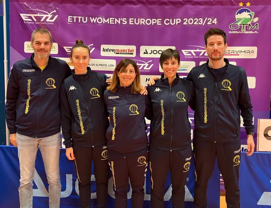 TT Norbello a Mirandela contro il Vellsam Hujase Jaen Paraiso Interior Europe Cup prima fase 2023 2024