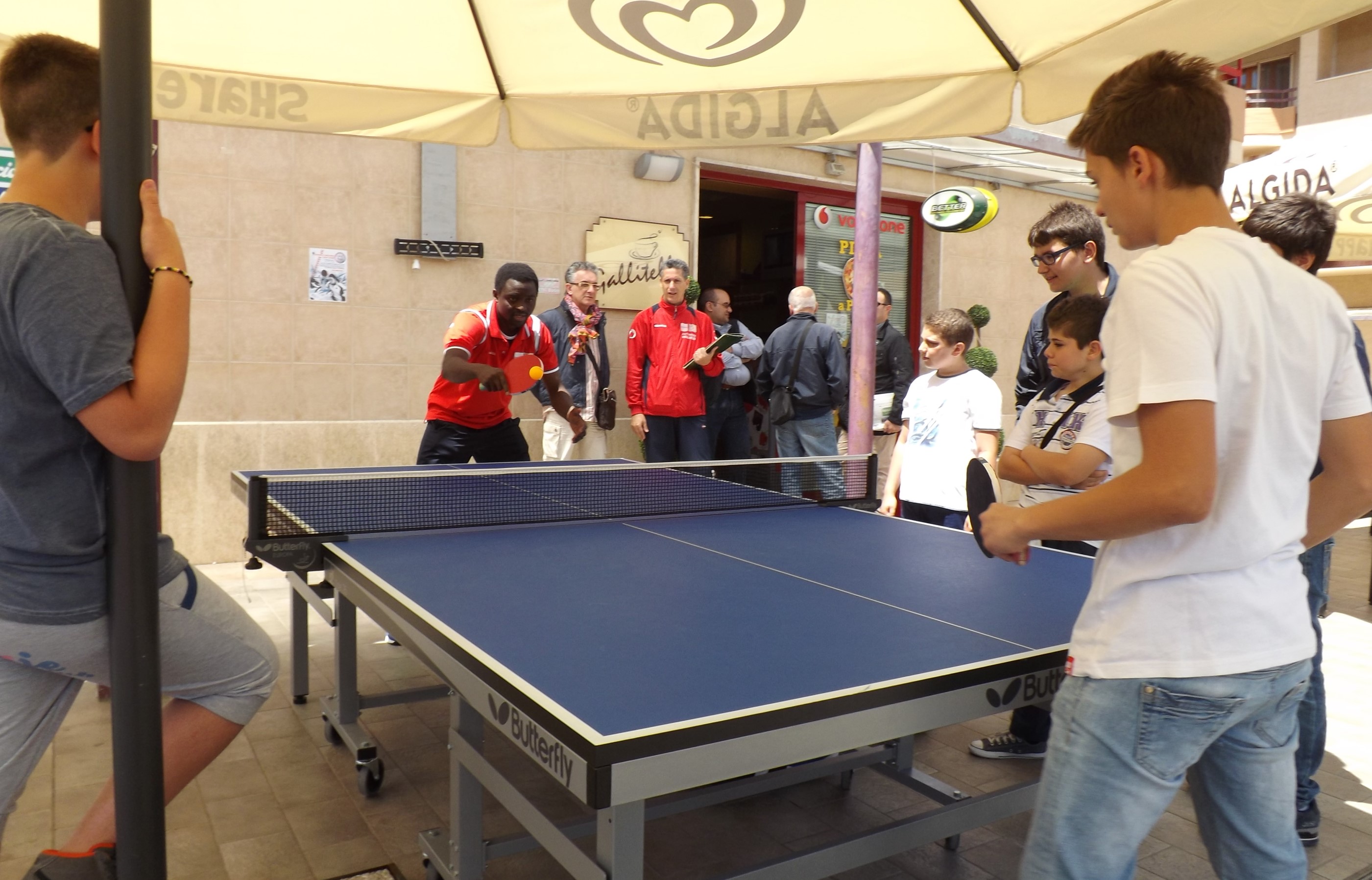 TT Pegasus Giornata nazionale dello sport 2013 con Yusuff Adewale