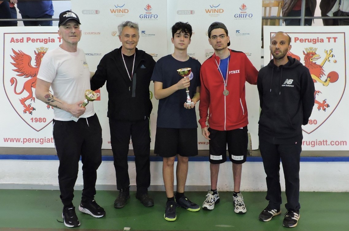 Tappa TTX Cup di Perugia podio secondo torneo