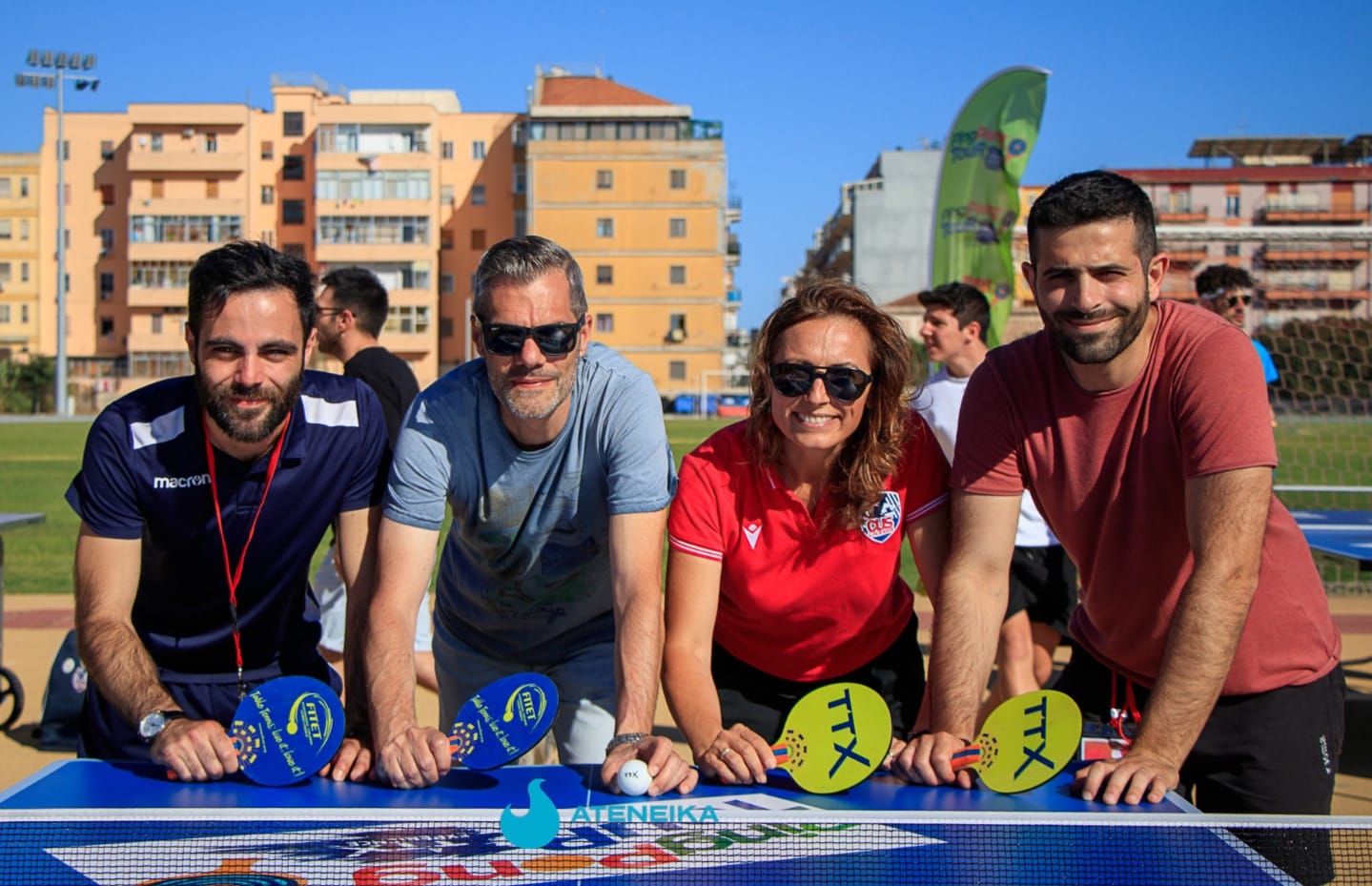 Tappa TTX Ping Pong Fest di Cagliari gli organizzatori