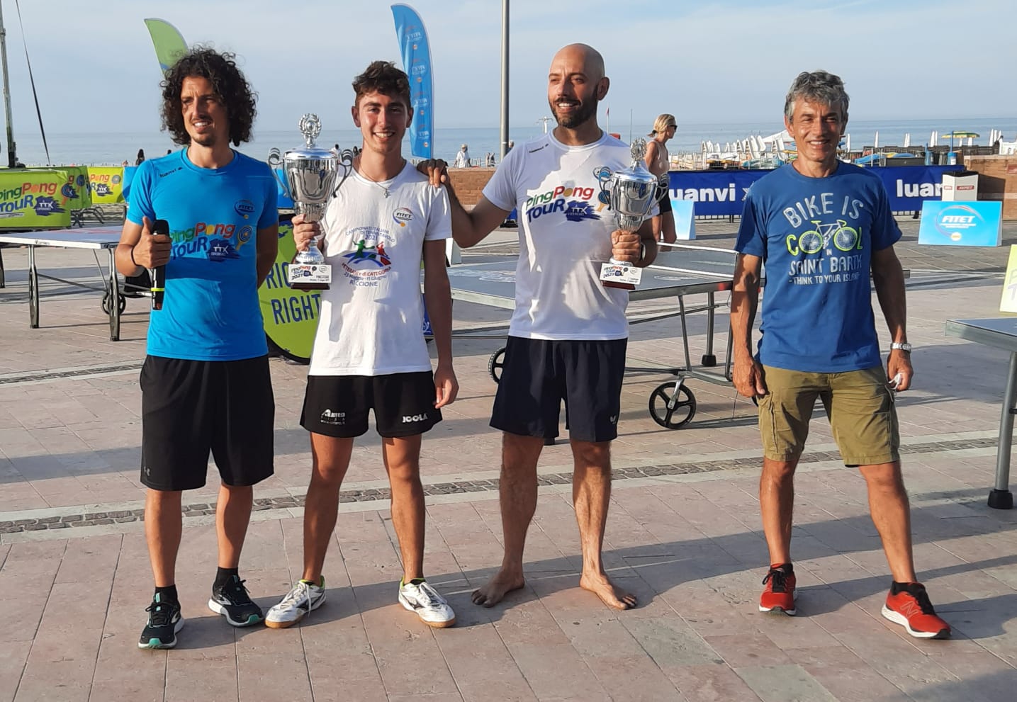 Tappa TTX di Riccione premiazione 1 Torneo Città di Riccione