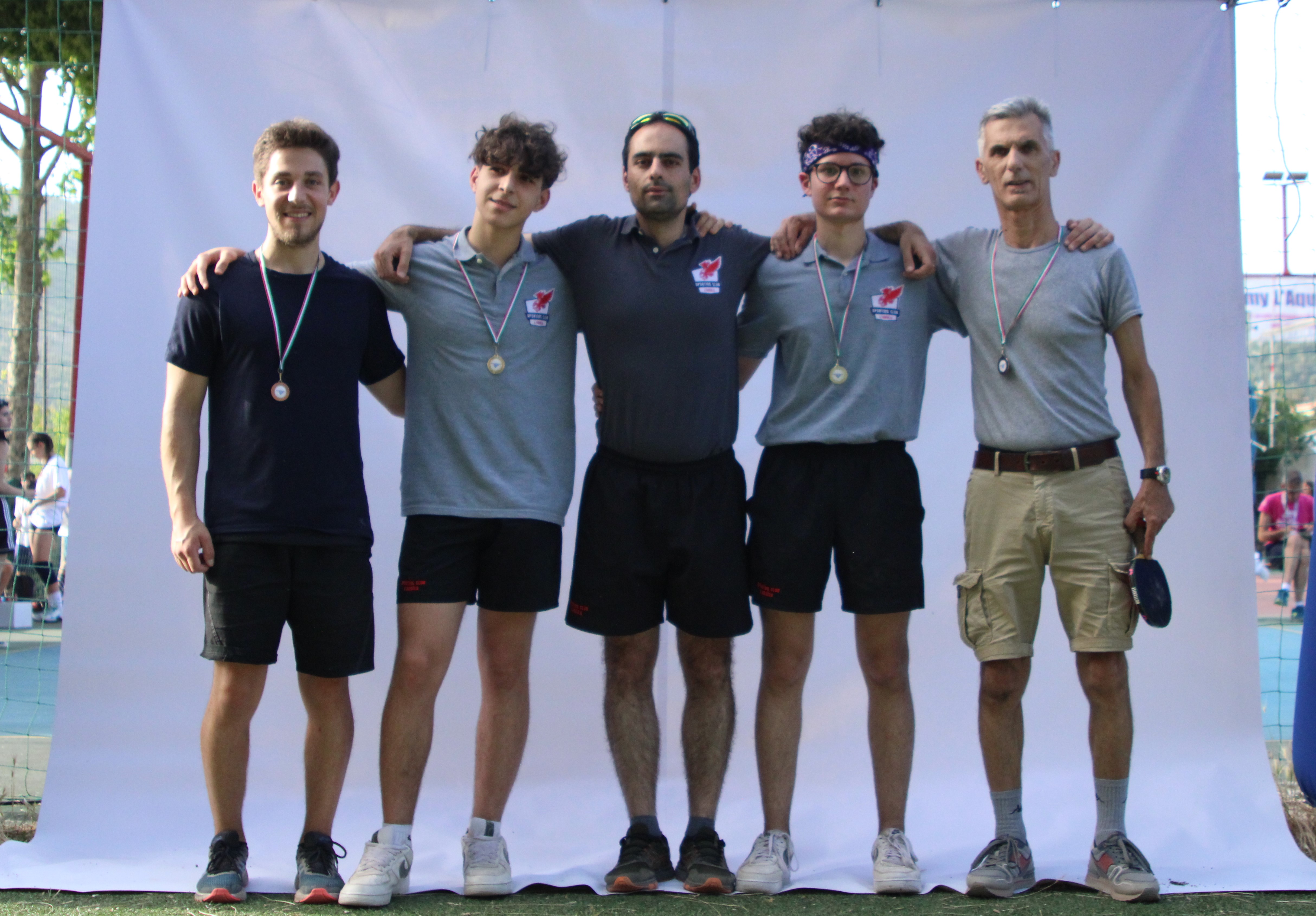 Tappa della TTX Cup di LAquila il podio del torneo