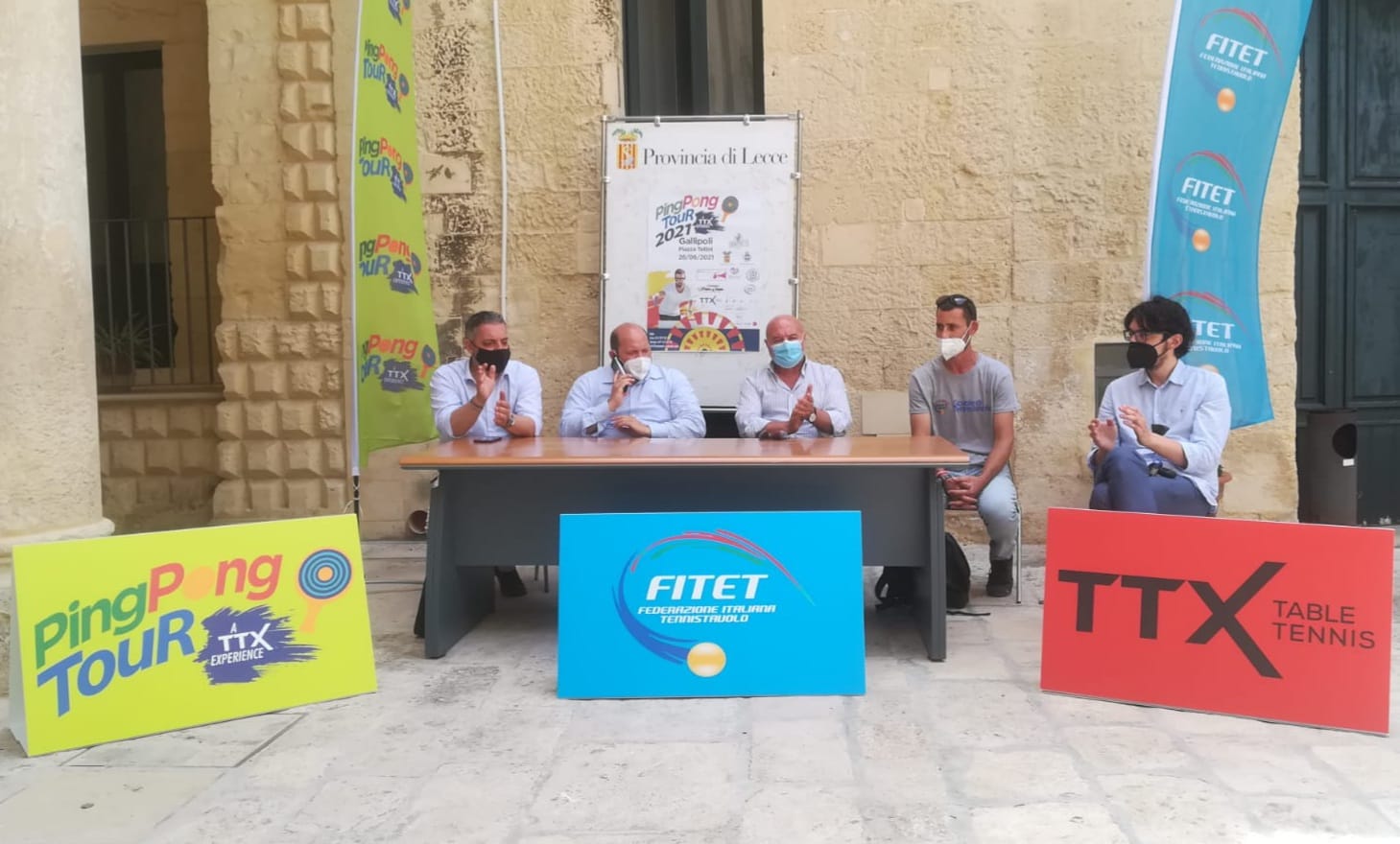 Tappa di Gallipoli conferenza stampa 2