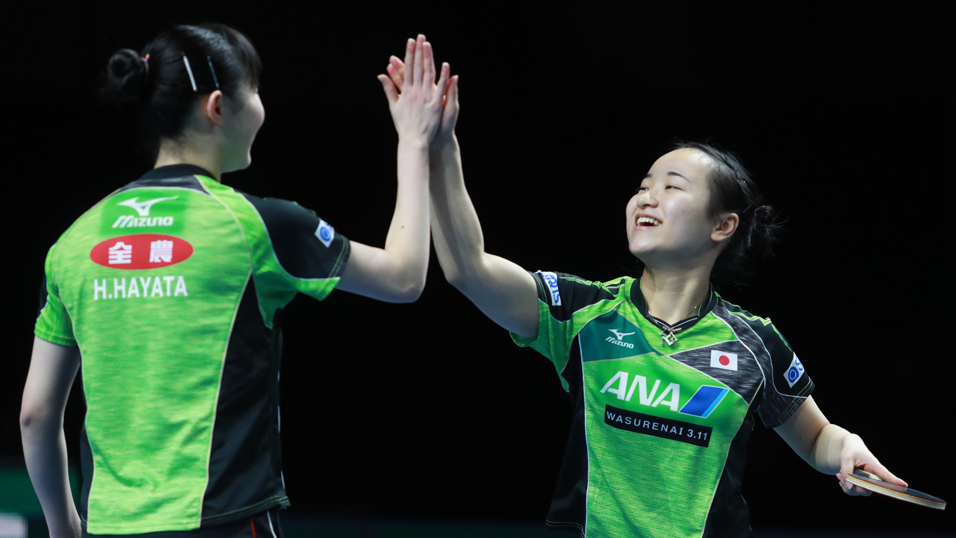 Team World Cup 2018 Hina Hayata e Mima Ito