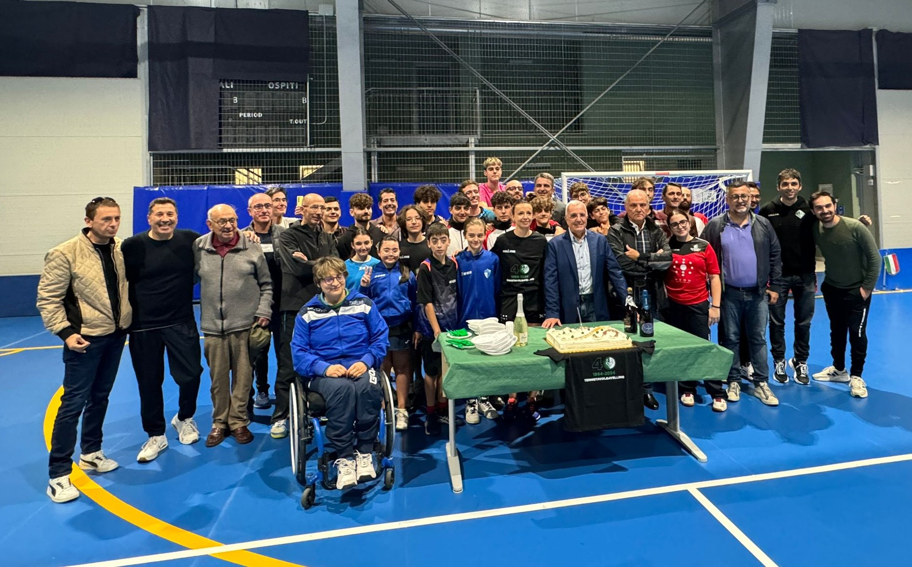 Tennistavolo Avellino festeggiati i primi 40 anni di attività