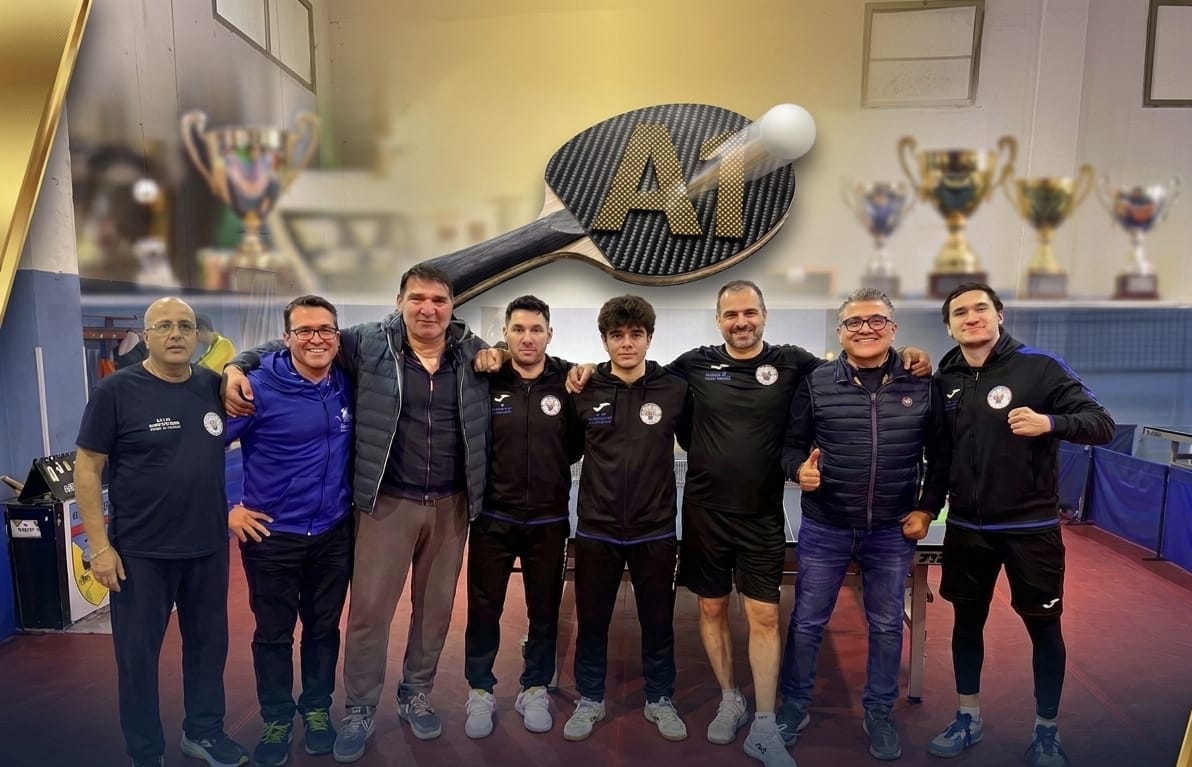 Tennistavolo Città di Siracusa promosso in serie A1 2025 2026