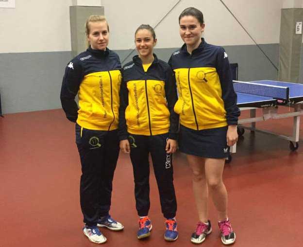 Tennistavolo Norbello 2018 2019 Sikorska Smargiassi e Styhar