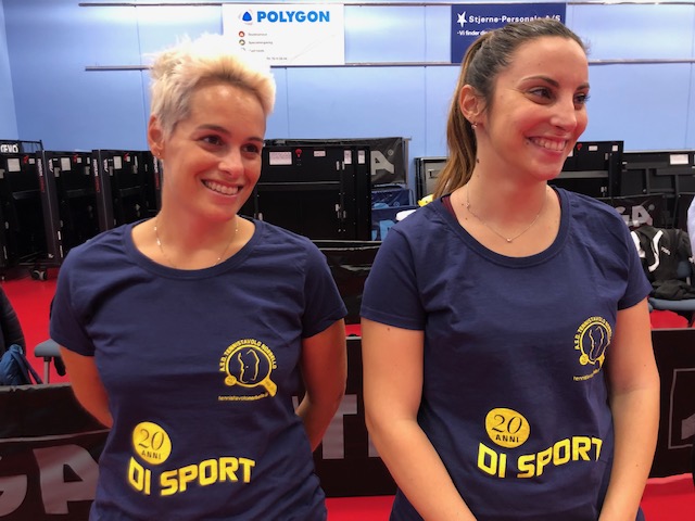 Tennistavolo Norbello 2019 2020 Giulia Cavalli e Chiara Colantoni