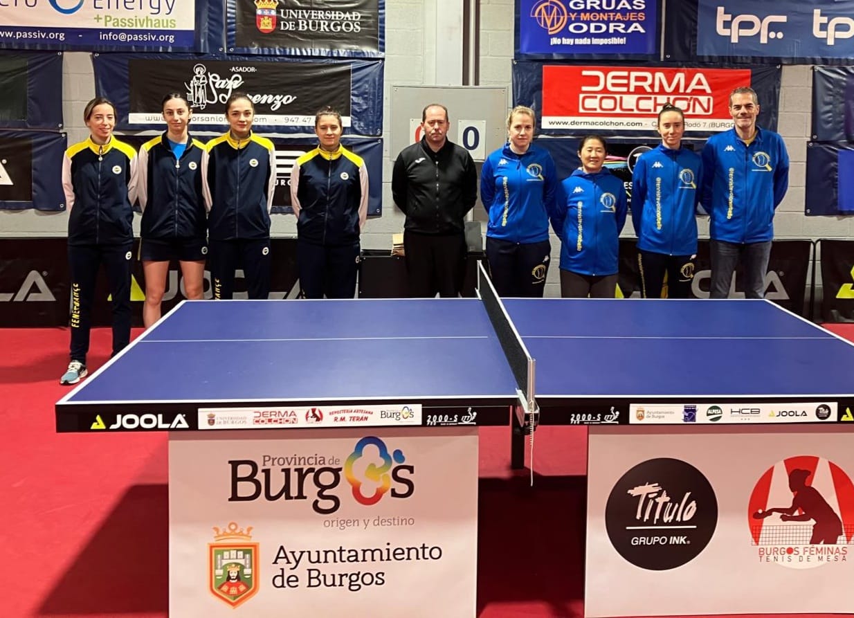 Tennistavolo Norbello a Burgos in Europe Cup contro Fenerbahçe Sports Club 2024 2025