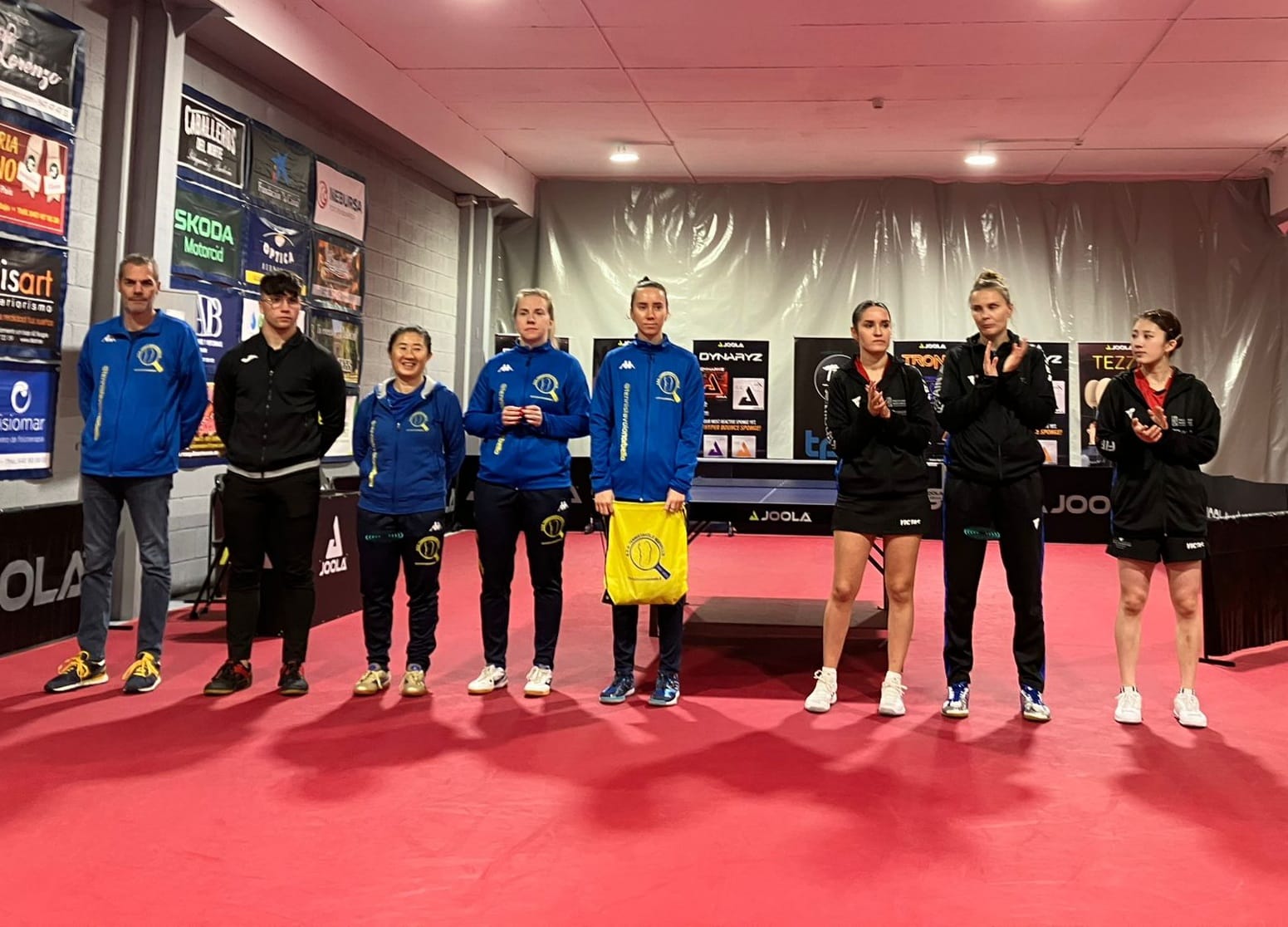 Tennistavolo Norbello battuto dal Fibrain KU AZS Politechnika Rzeszow in Europe Cp 2024 2025