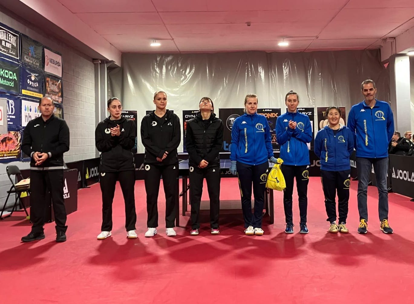 Tennistavolo Norbello battuto dal MIRÓ Ganxets Reus nel concentramento di Europe Cup 2024 2025