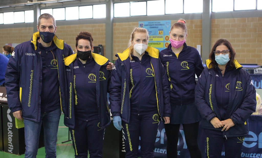 Tennistavolo Norbello di serie A1 femminile 2021 2022 Foto Ireneusz Kanabrodzki